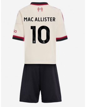 Liverpool Alexis Mac Allister #10 Maglia Gara Trasferta Repliche 2025-26 Bambino Maniche Corte Liverpool Alexis Mac Allister #10 Maglia Gara Trasferta Repliche 2025-26 Bambino Maniche Corte